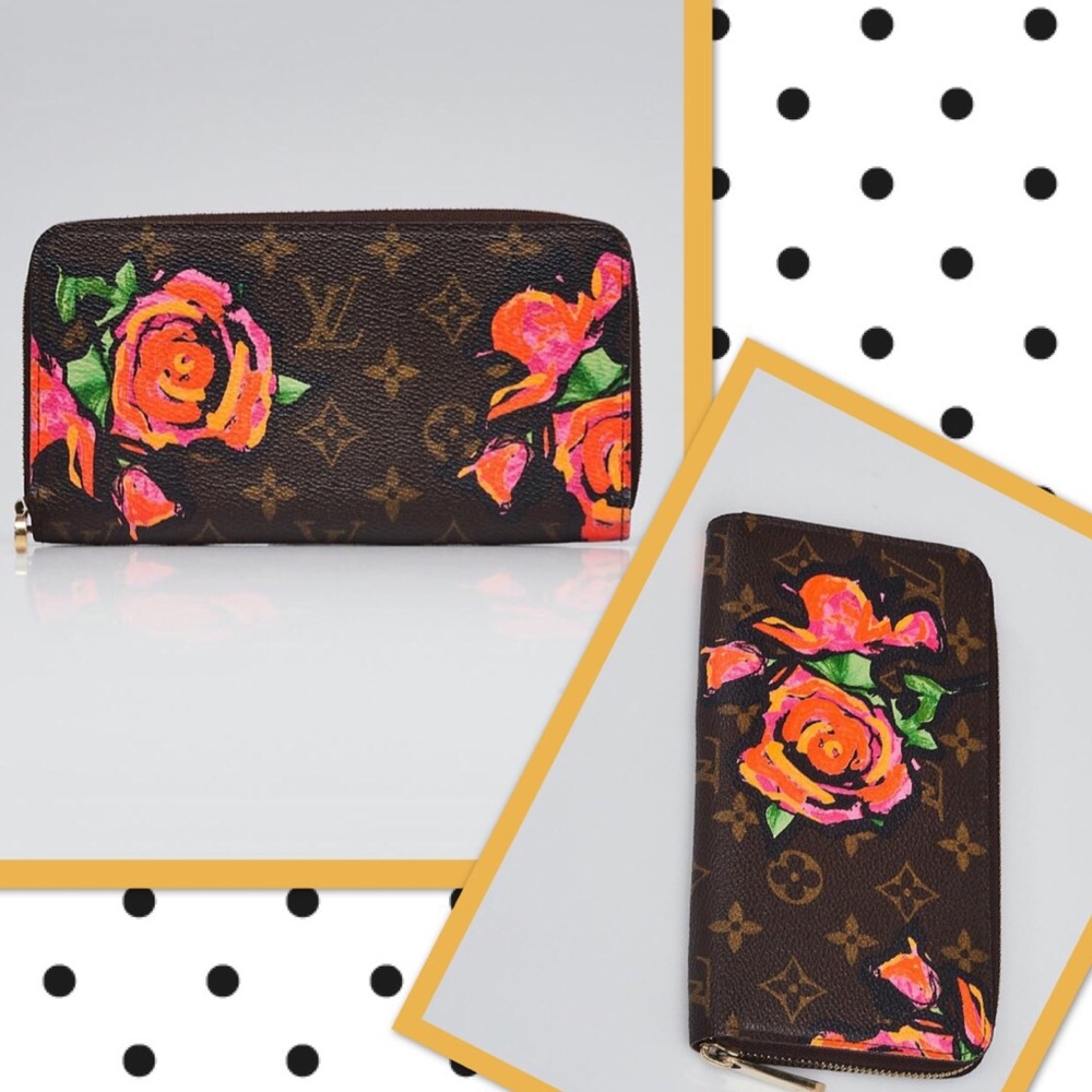 Stephen Sprouse Roses Zippy Wallet Louis Vuitton